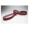 3M 048011-14528 - Scotch-Brite&trade; 048011-14528 Low Stretch Narrow Surface Conditioning Non-Woven Abrasive Belt, 2 in W x 48 in L, Medium Grade, Aluminum Oxide Abrasive, Maroon